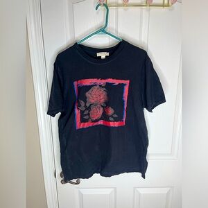 Rose Forever 21 graphic tee